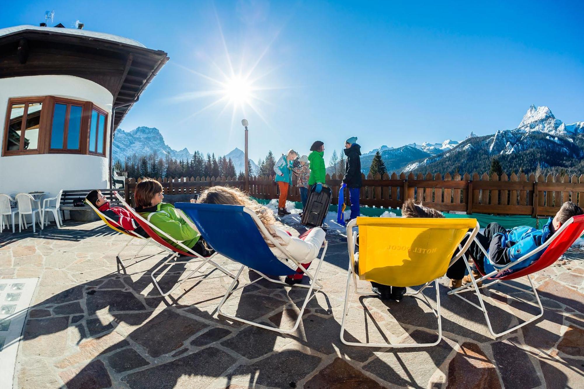 Hotel Piccolo Pocol Cortina d'Ampezzo Bagian luar foto