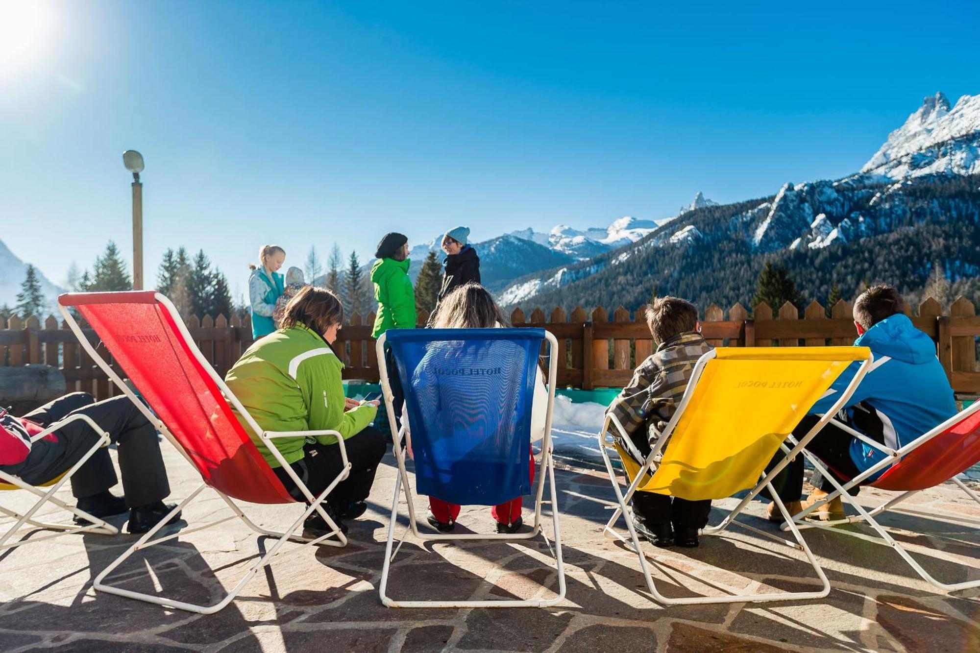 Hotel Piccolo Pocol Cortina d'Ampezzo Bagian luar foto