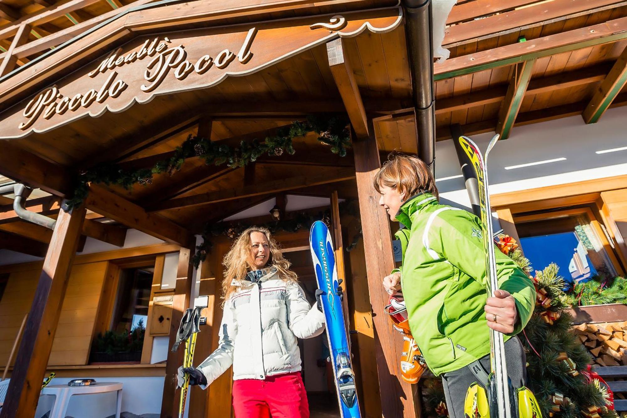 Hotel Piccolo Pocol Cortina d'Ampezzo Bagian luar foto